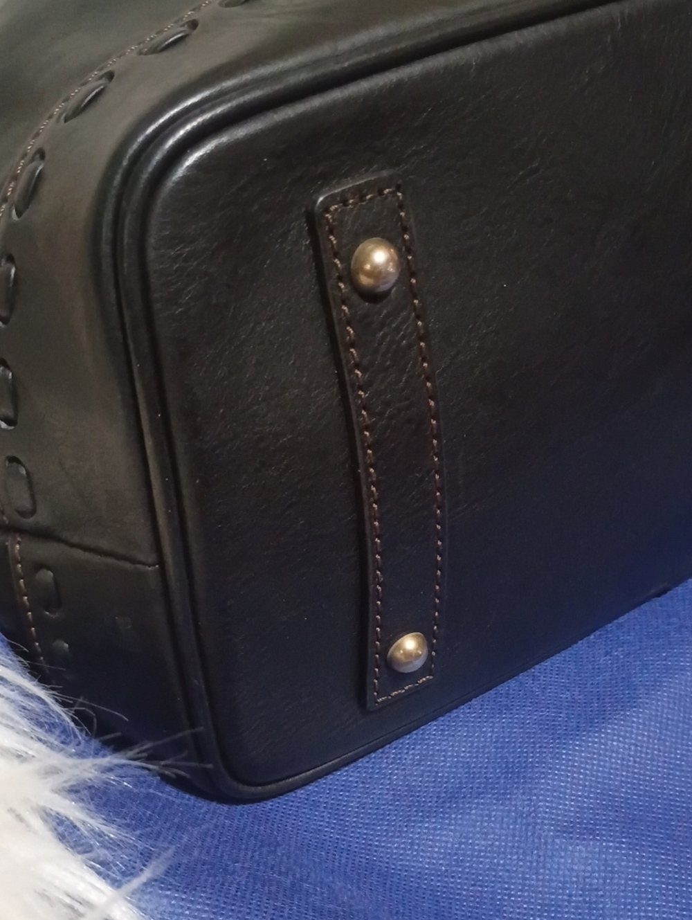 Dooney & Bourke Florentine Leather Toggle satchel bag - Picture 9 of 17
